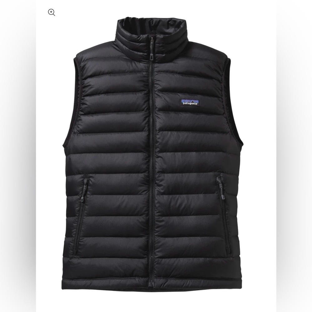 Patagonia Black Quilted Down Vest